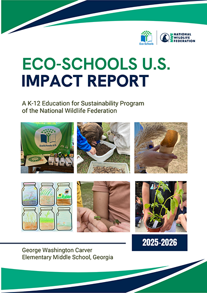 Eco-Schools U.S. Impact Report Cover 2025-2026
