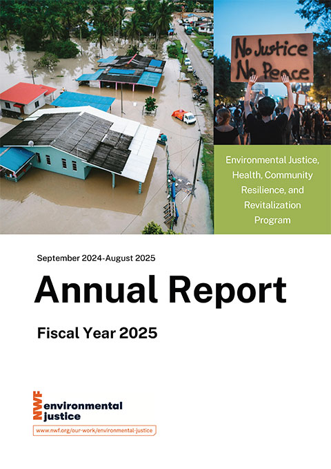 Environmental Justice, Health & Community Resilience and Revitalization Program 2025 Annual Report Cover