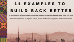 11 Examples to Build Back Better Report Cover
