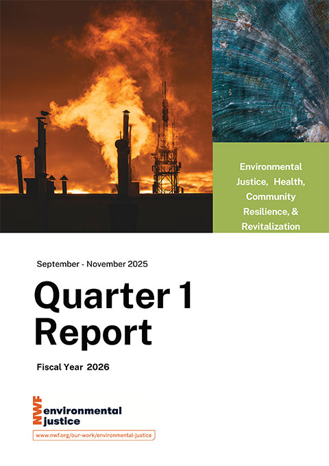 Environmental Justice, Health & Community Resilience and Revitalization Program 2026 Quarter 1 Report Cover